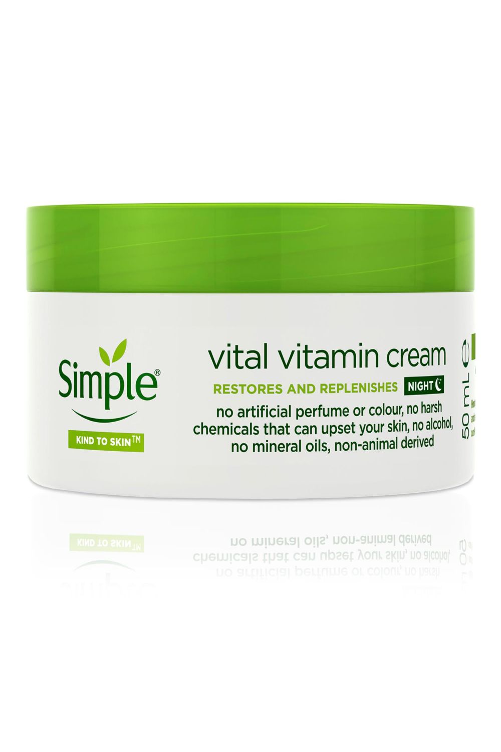 Simple Night Cream' Vital Vitamin 50ml, 5Pk