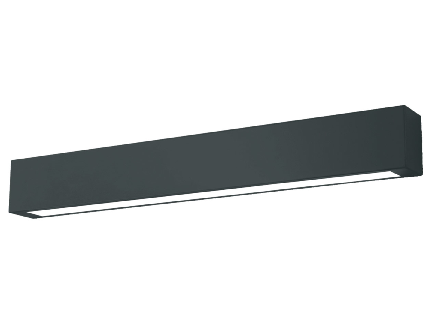Kinkiet łazienkowy Ibros LED metalowy czarny
