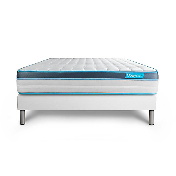 Ensemble Mémoire de forme de confort Ferme avec sommier tapissier
