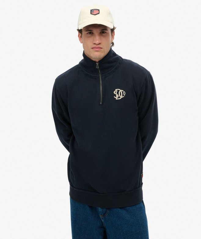 Athletic SD Co Half Zip Sweatshirt