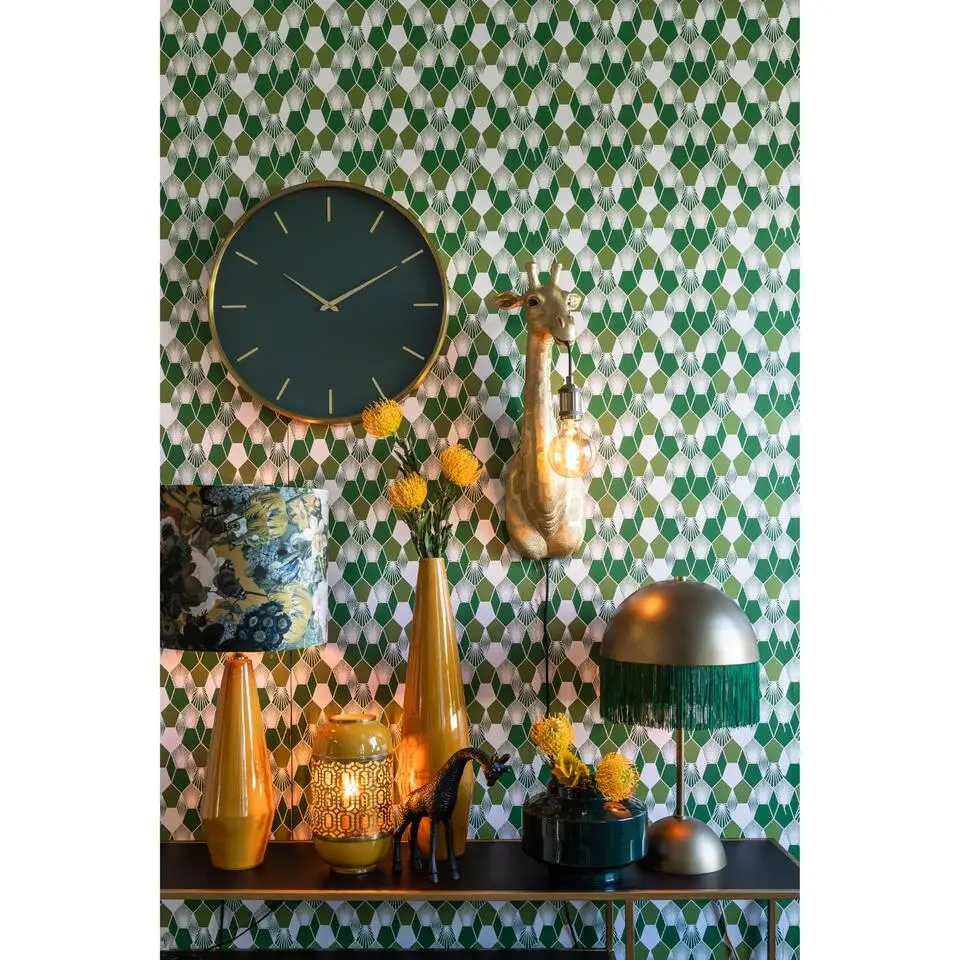 Wandlamp Giraffe - Goud - 20,5x19x61cm