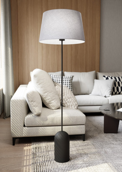 Lampa Podłogowa Pearl Lp Gray
