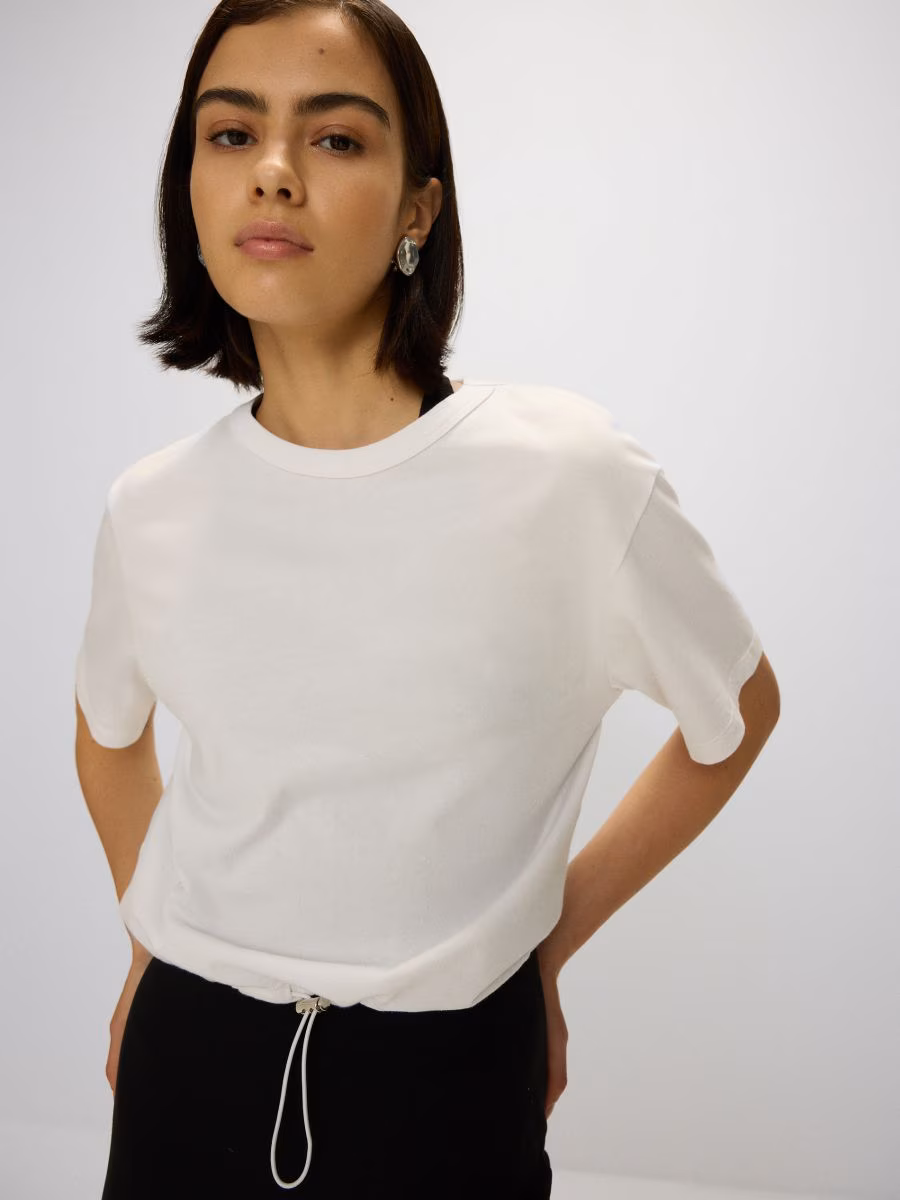 T-Shirt With Drawstring