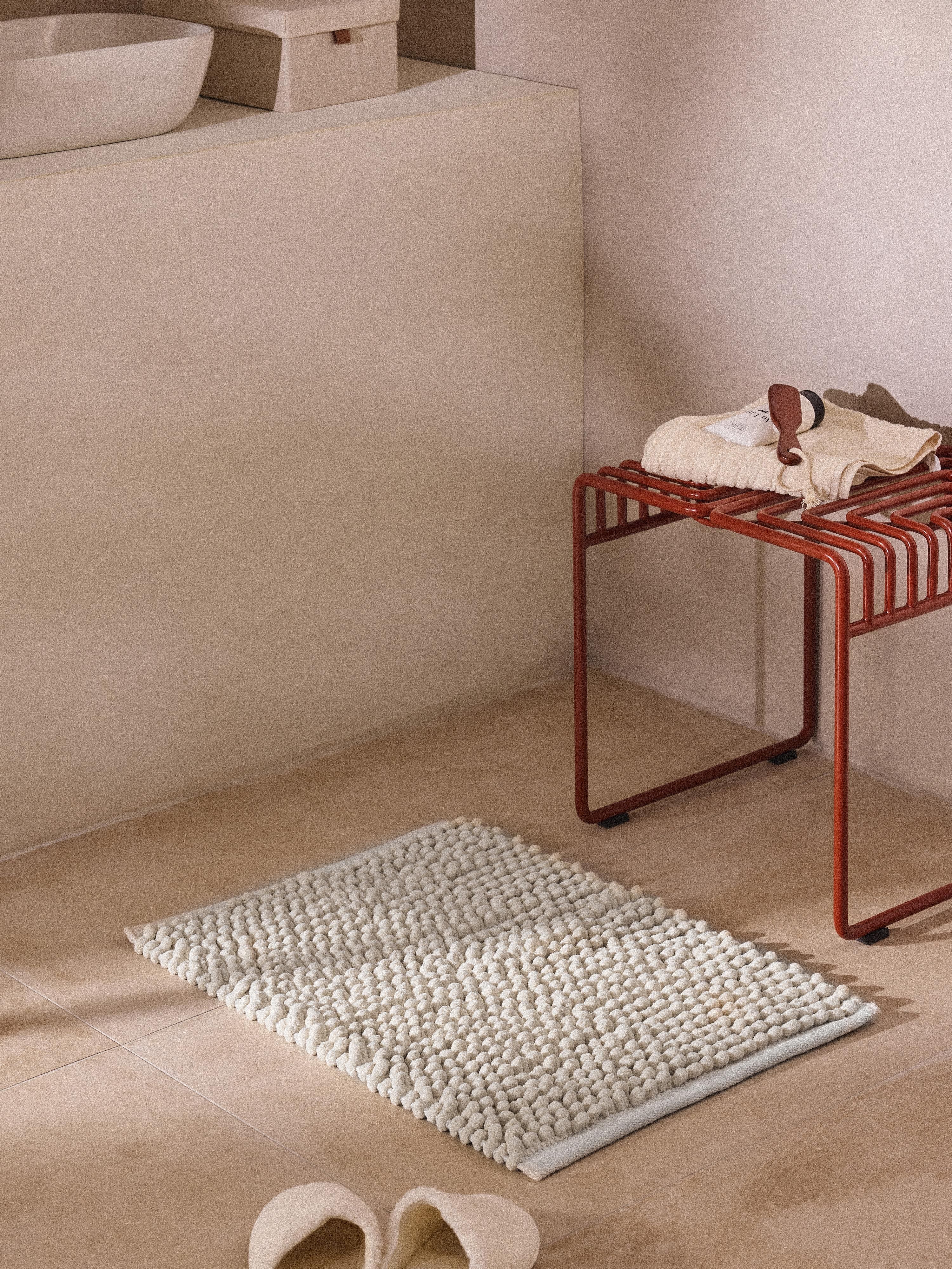 Weicher Badvorleger Brady im Schlingen-Design