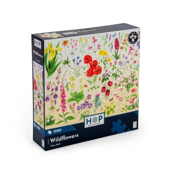 House of Puzzles Wildflowers Jigsaw Puzzle 1000 Pieces