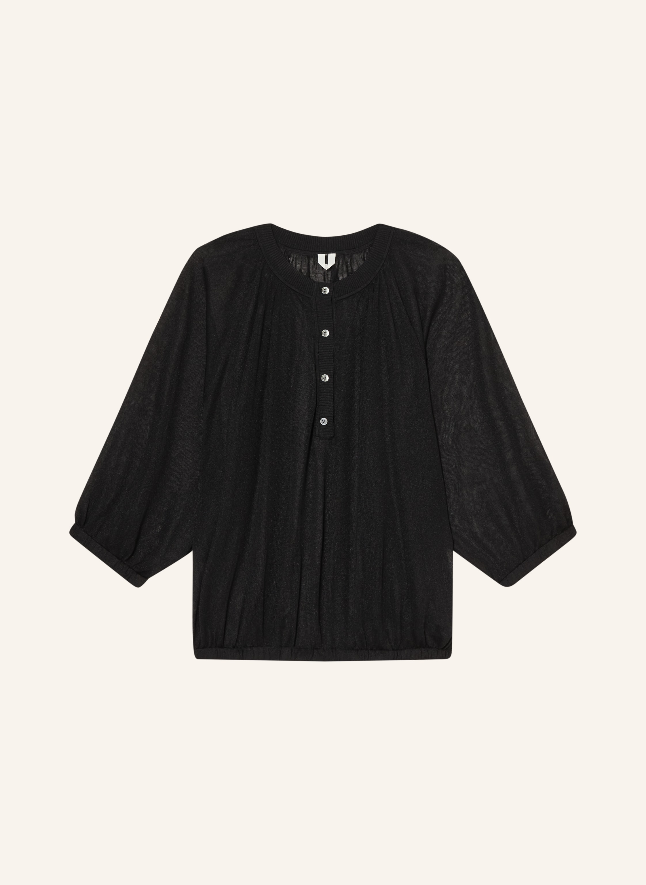 ARKET Strick-Blusenshirt mit 3/4-Arm