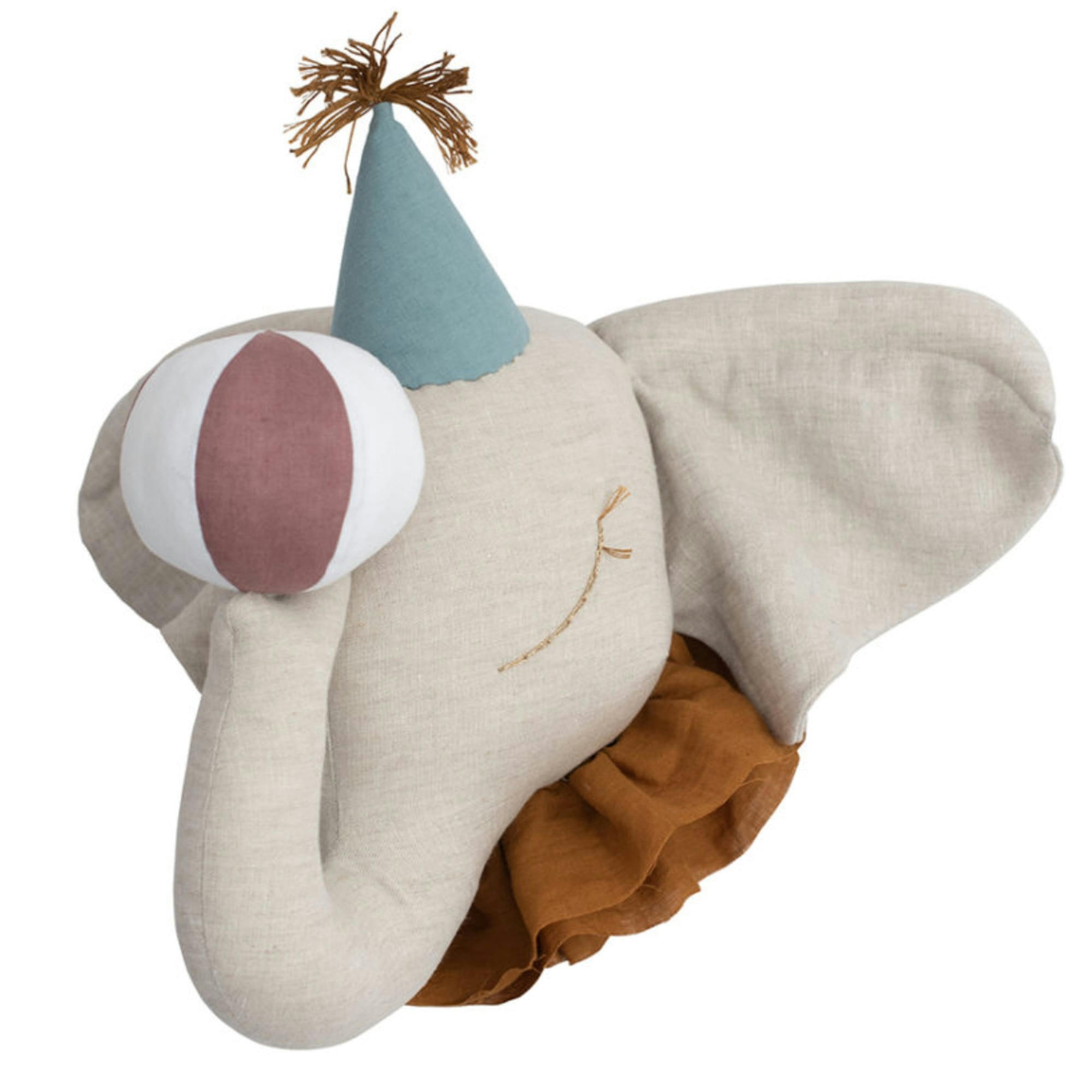 CIRCUS - Trophée en peluche Éléphant