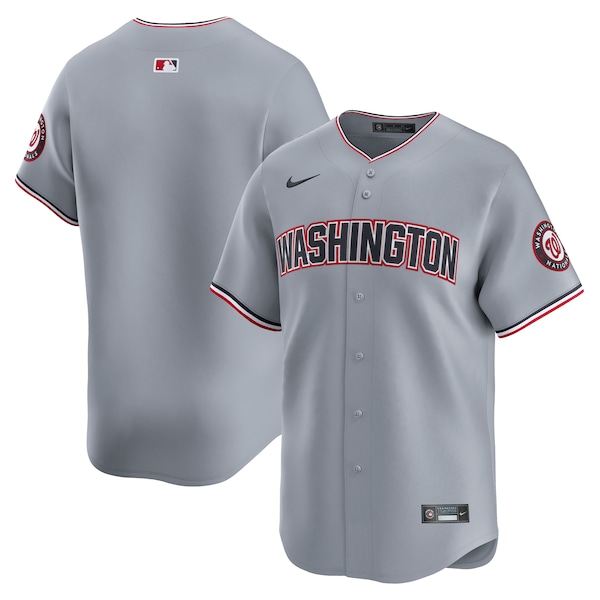 Washington Nationals Nike Road Limited Jersey – Gray