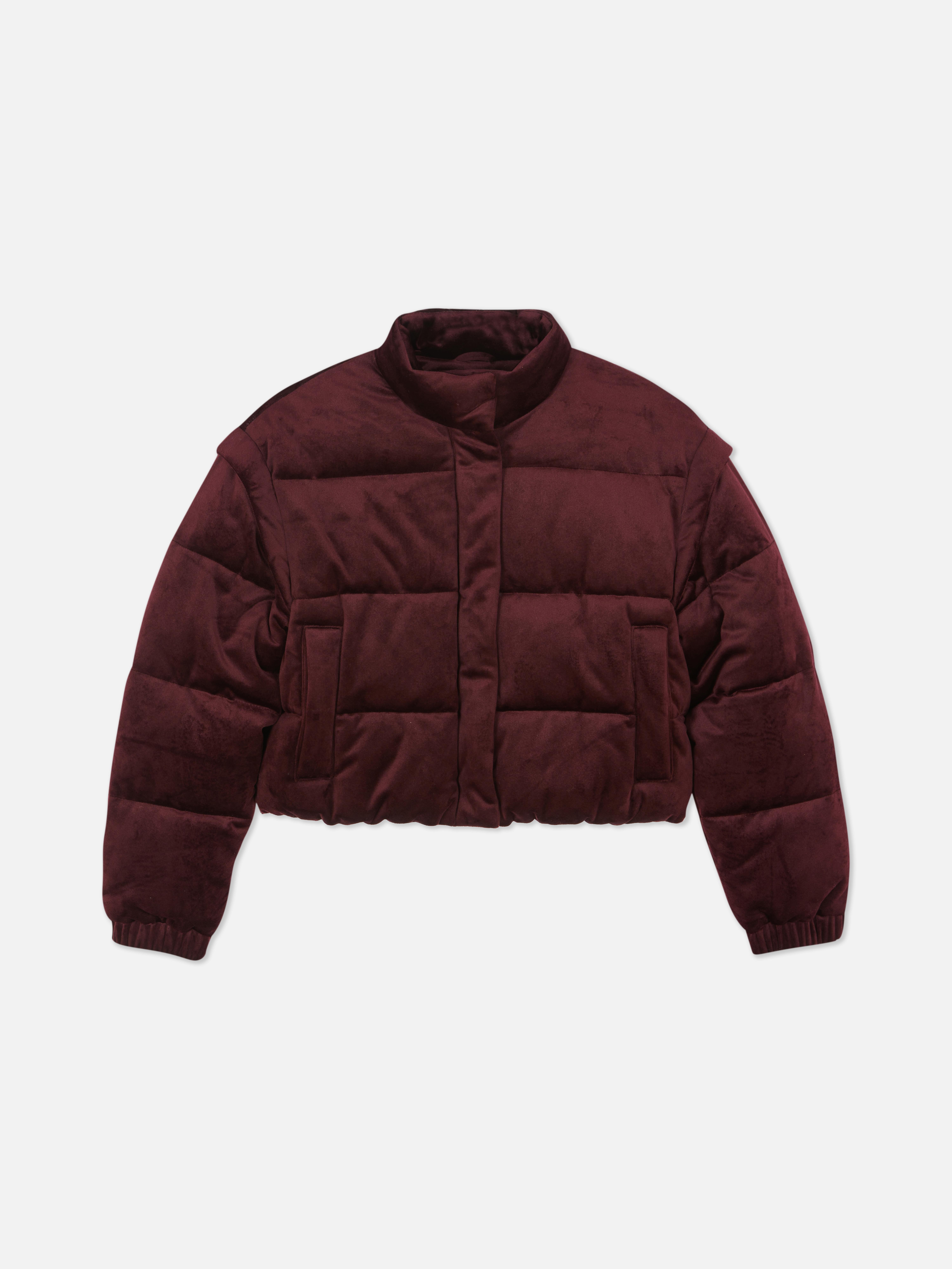 7-15yrs | Velvet Puffer Jacket
