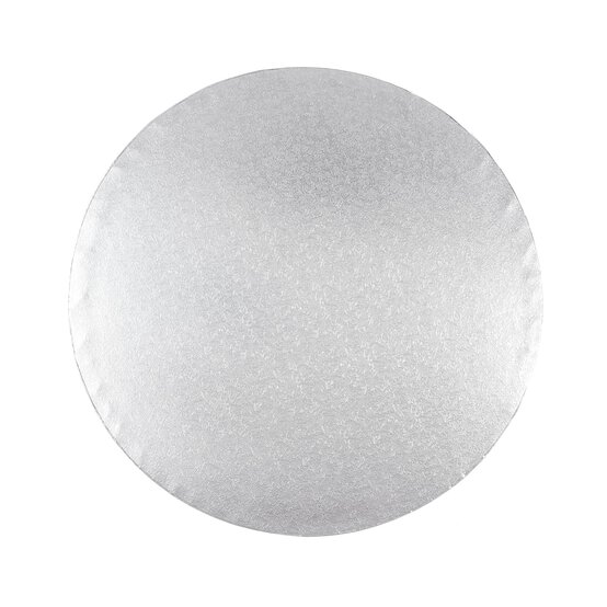 Silver Round Cake Drum 12 Inches
