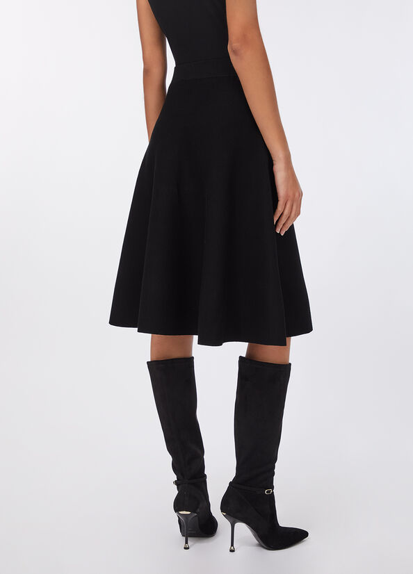 Gonna midi in maglia