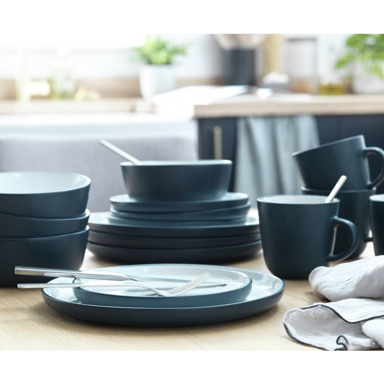 Habitat 16 Piece Stoneware Dinner Set