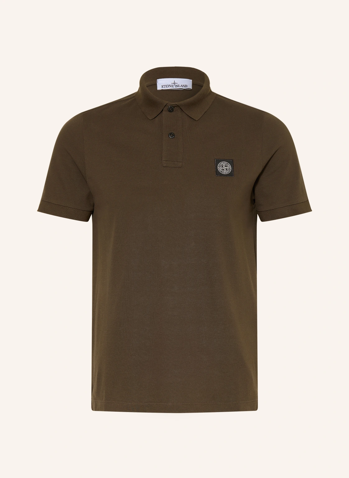 STONE ISLAND Piqué-Poloshirt Slim Fit