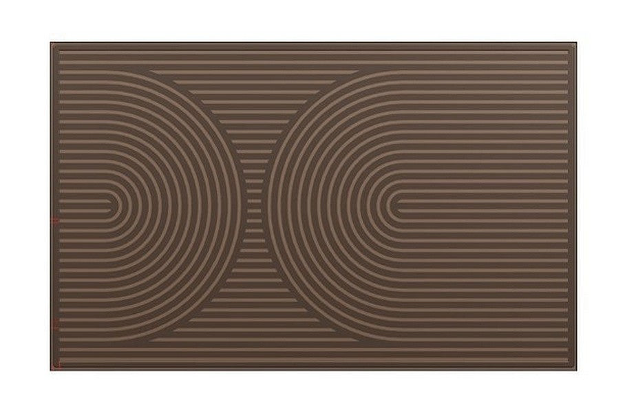 MD Entree - Deurmat - Ribmat - Archy - Taupe - 50 x 80 cm - 100% PET