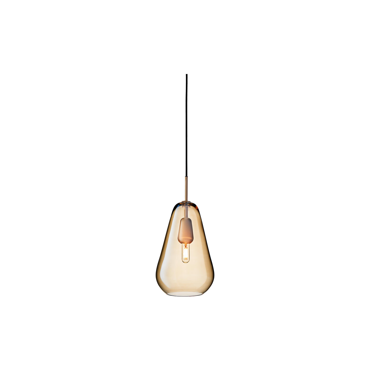 Anoli 1 Medium Pendant, nordic gold/gold