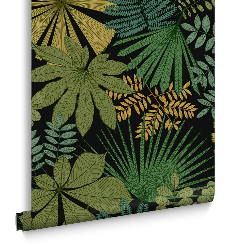 - papier peint bohemia noir 1005 x 52cm