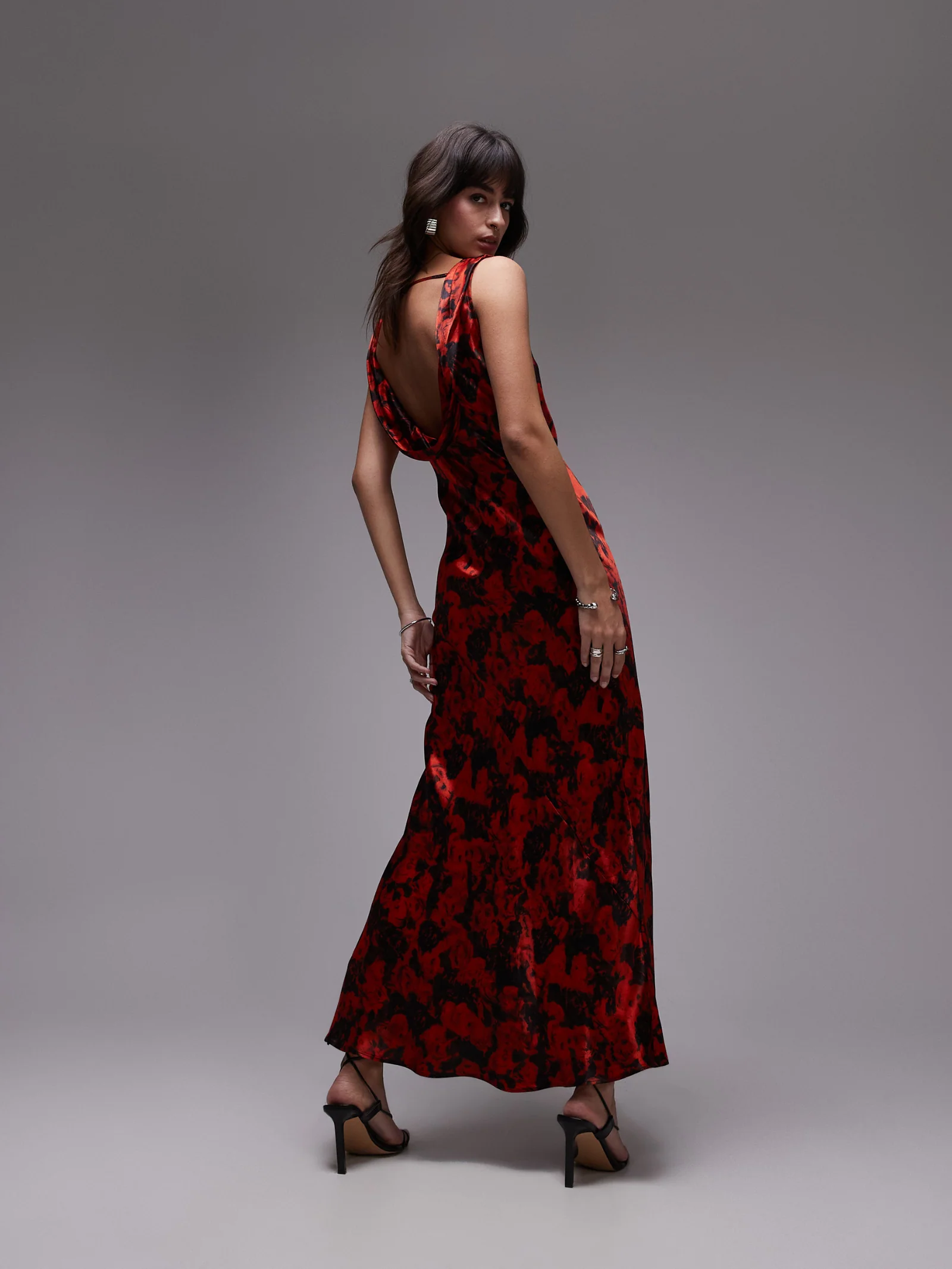 Cowl Neck Maxi Dress