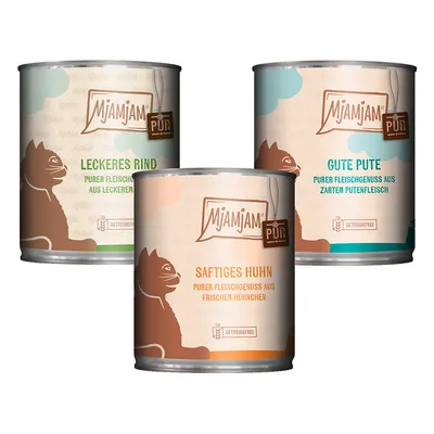 MjAMjAM Pure Meat Enjoyment Mixed Pack 6 x 800g