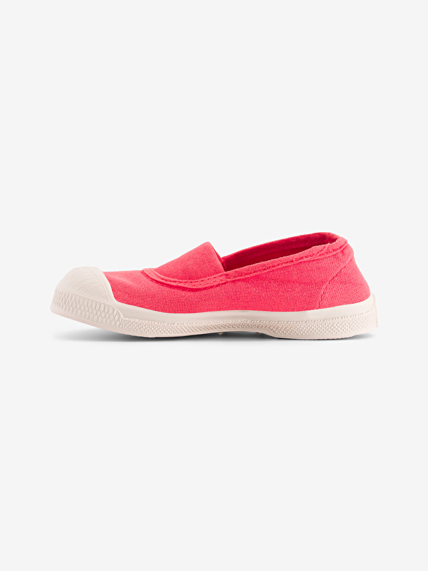 Tennis elastique enfant rose indien
