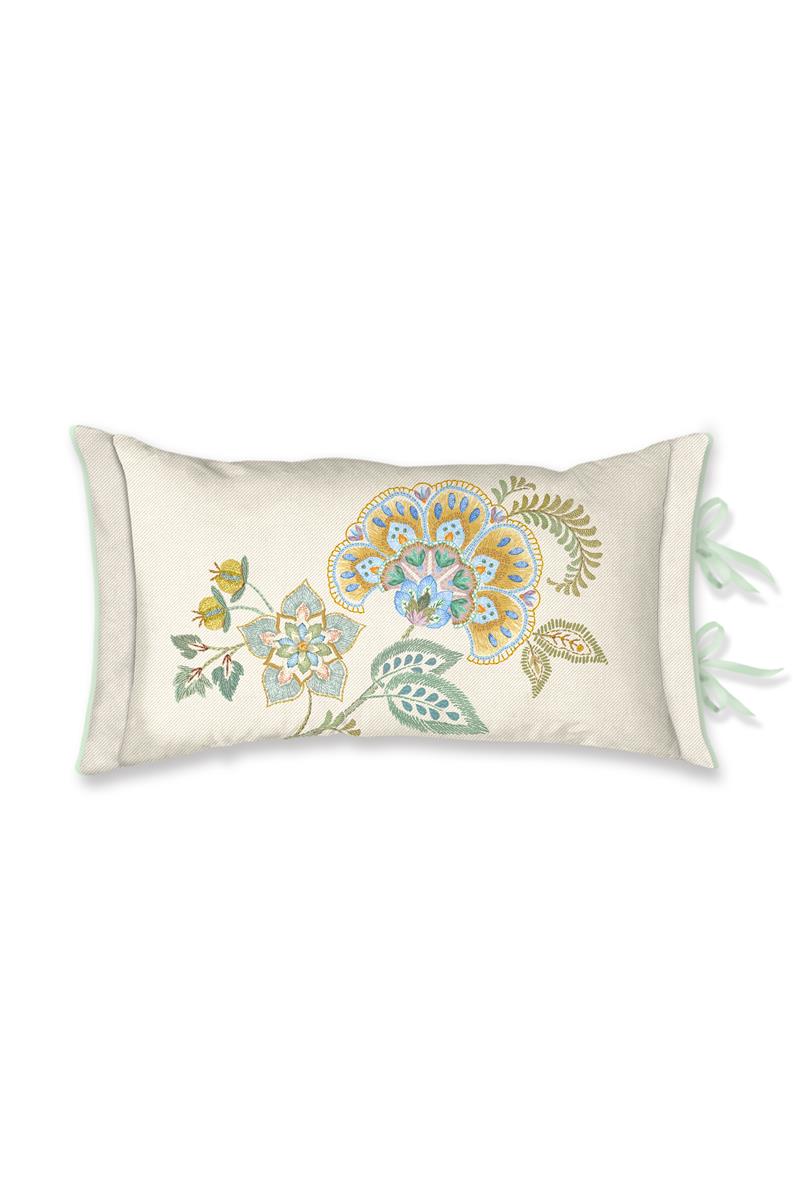 Pip Studio decoratiekussen Buenas Tardes - 35x60 cm - gebroken wit