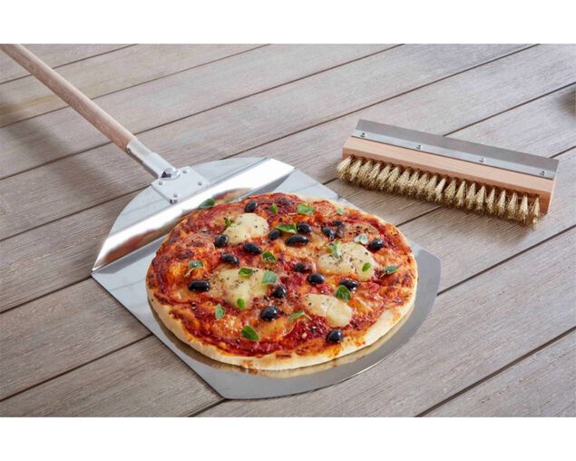 Pro Grill Pizza Spatula & Brush Set