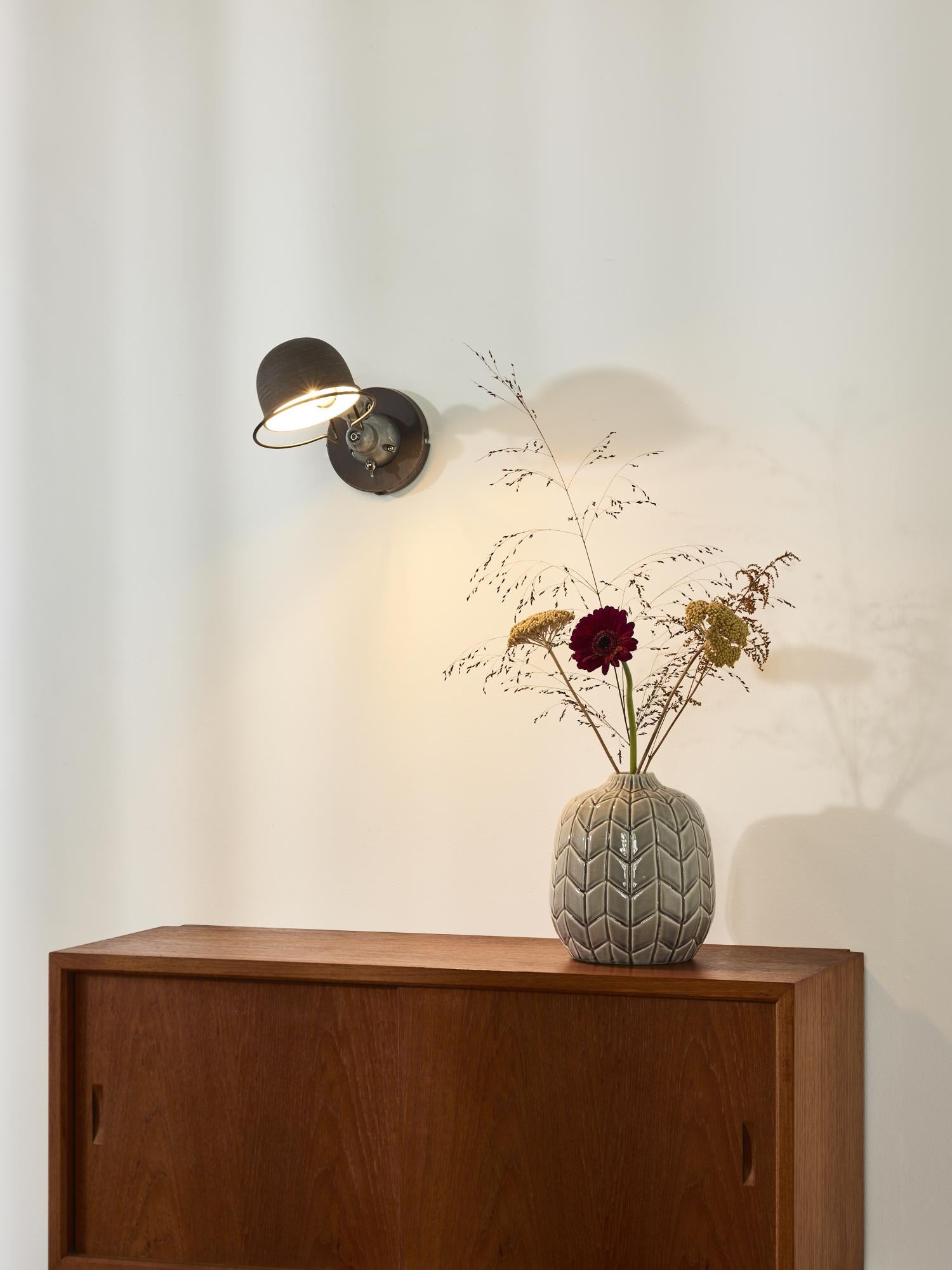 Lucide HONORE Wandlamp - Roest bruin