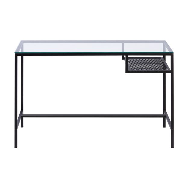 THE GRID MESA 120X50 COM TAMPO DE VIDRO