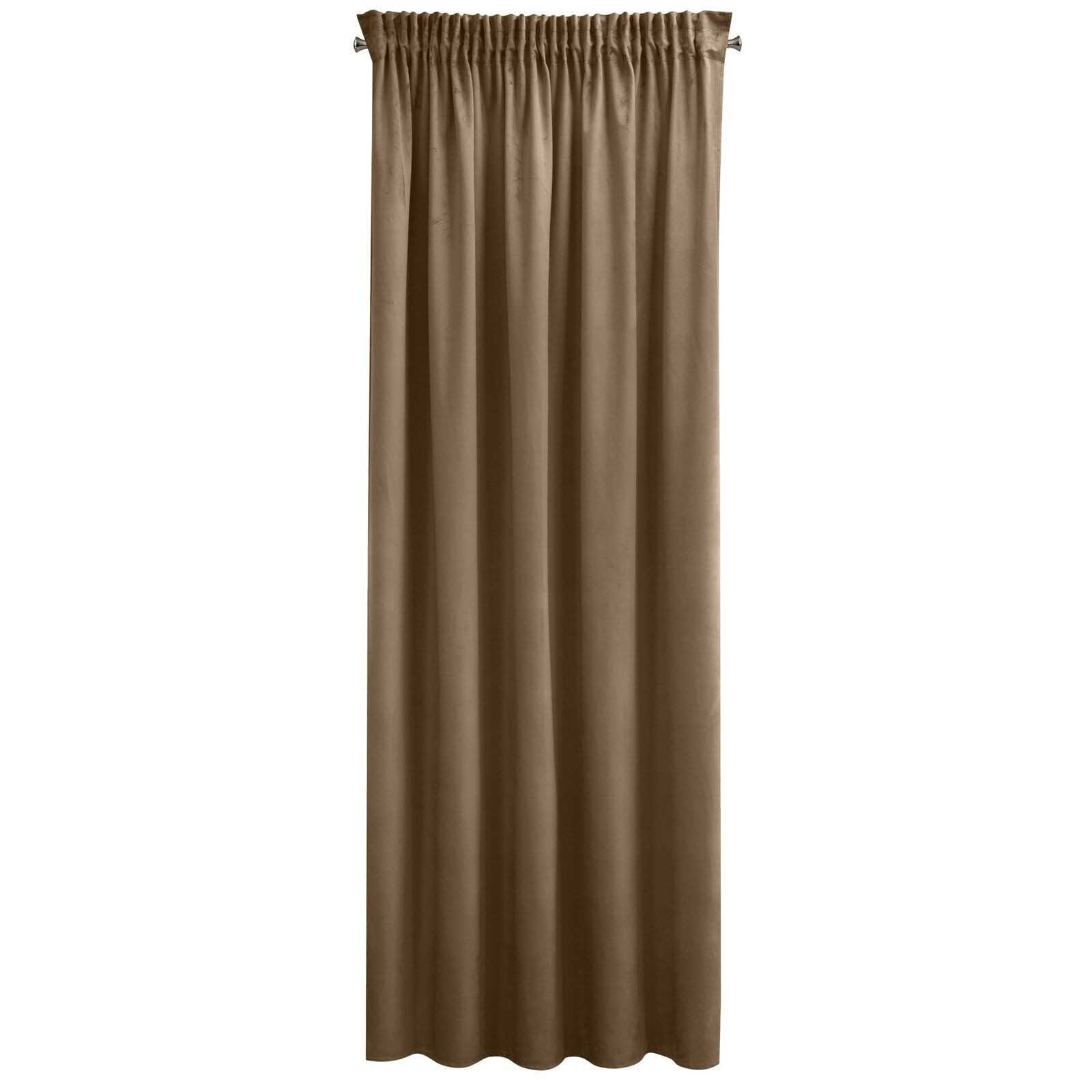 Zasłona na taśmie Pierre Cardin SIBEL 140x270 brązowa