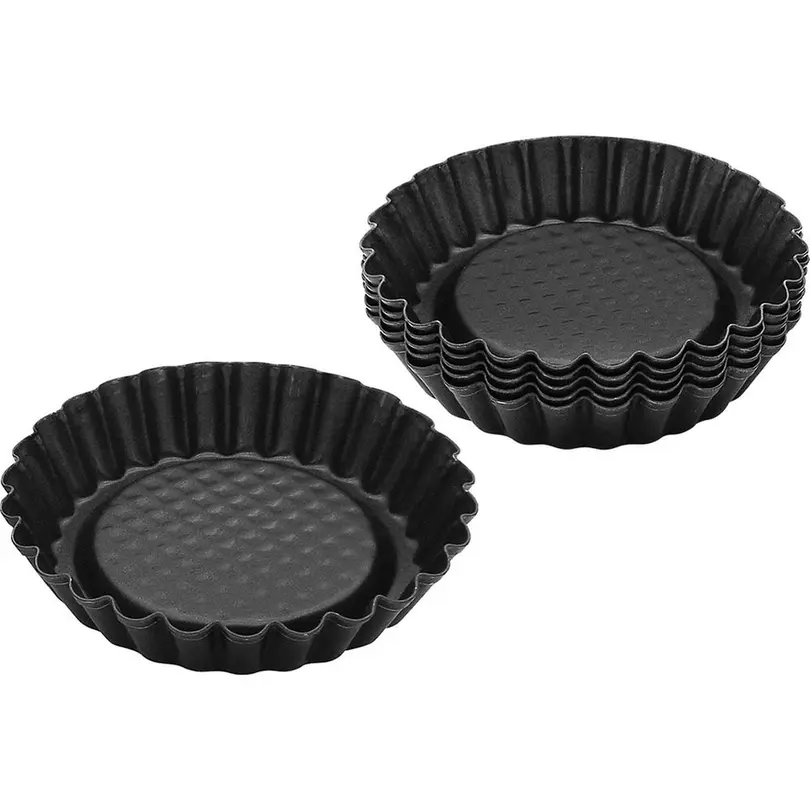 Backform 6er-Set Black Metallic