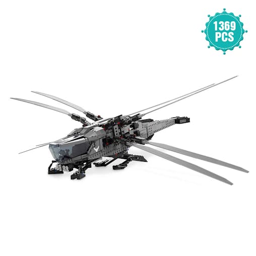 Ornithopter Building Kit &ndash; 1369-Piece Model Set (Compatible with Major Brands)