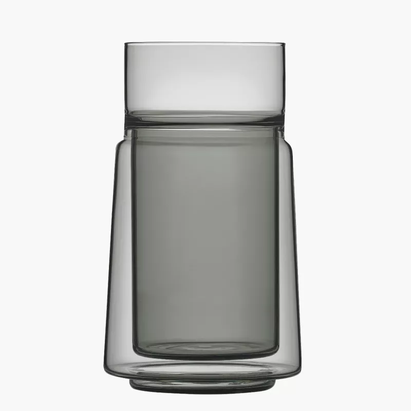Szklanka z podwójną ścianką JACOB JENSEN 330 ml czarna
