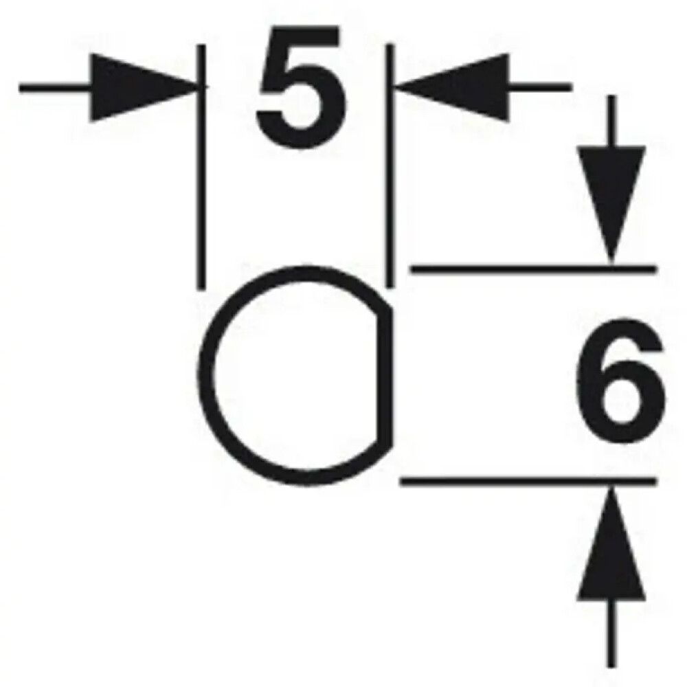 PROFILSTANG STABILIT 1,2M Ø6MM