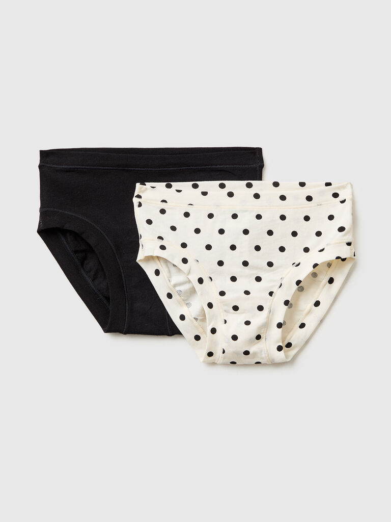 Two underwear in stretchorganic cotton