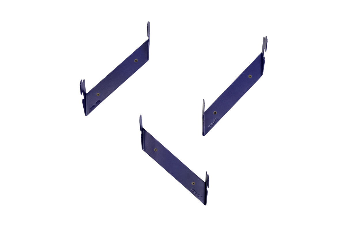 noo.ma GLIPS wandkapstokken set van 3 - Blueberry Pie