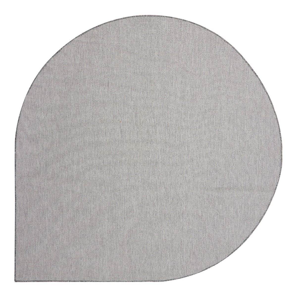 Interieur05 Buitenkleed Druppel Mono - Grijs/wit - Dubbelzijdig - EVA Interior