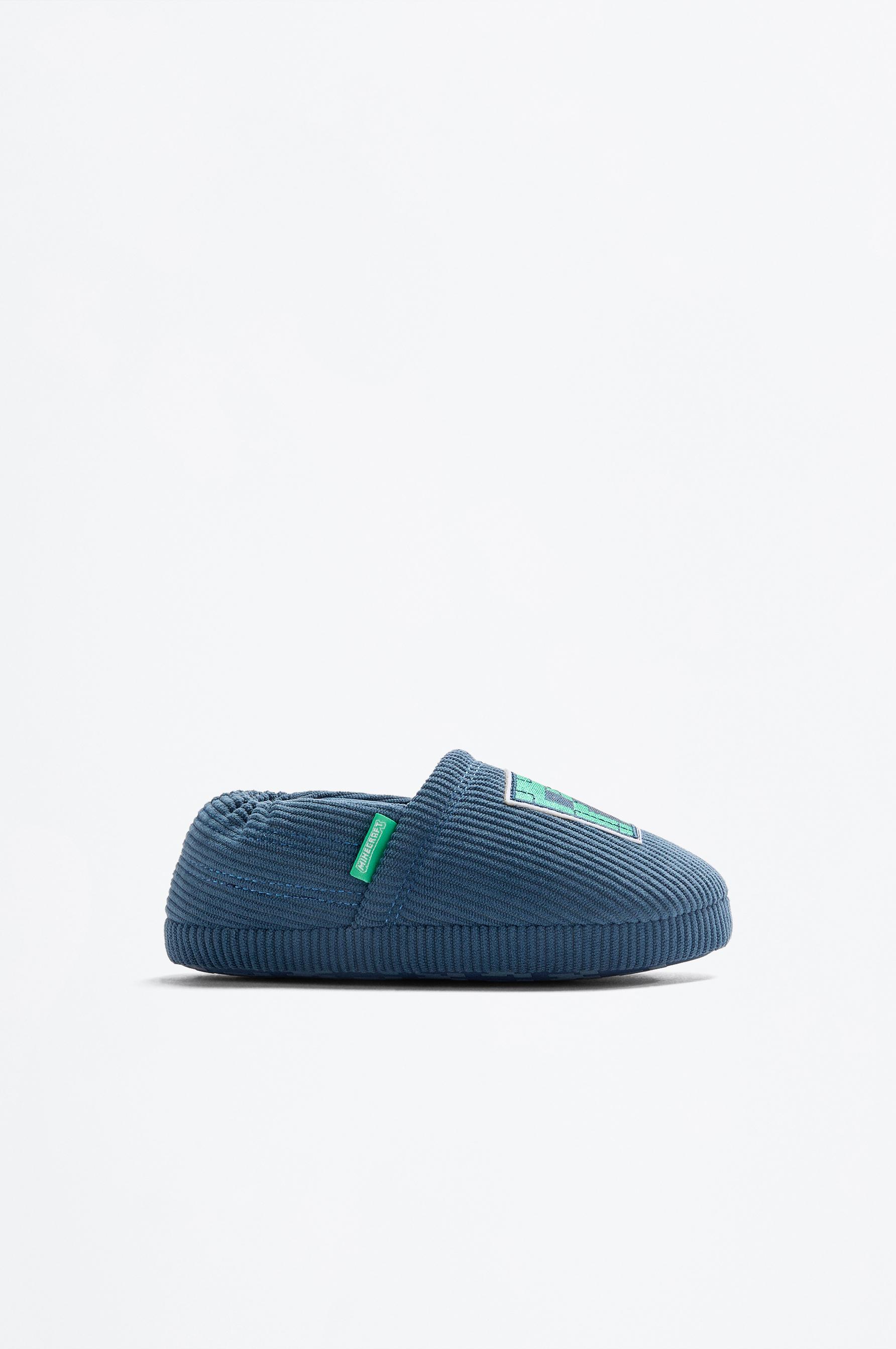 Zapatillas de casa cerrada Minecraft