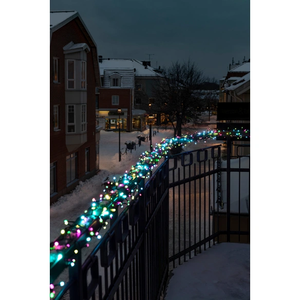 LED-Lichterkette, 800 Leuchtmittel, mehrfarbig