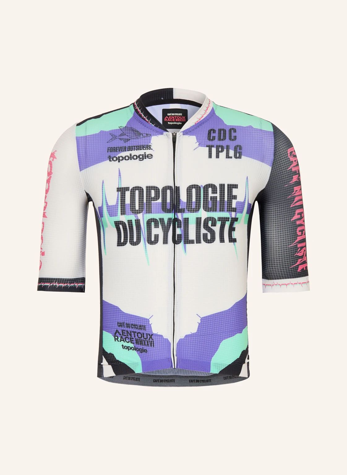 CAFÉ DU CYCLISTE Radtrikot BERGIDA TOPOLOGIE