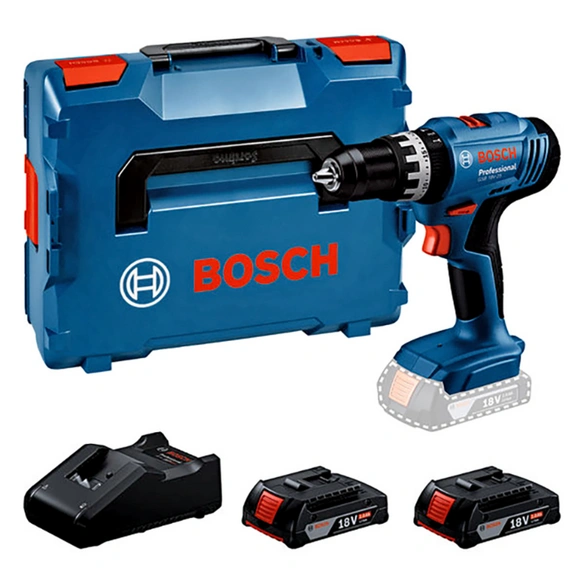 Akku-Bohrschrauber-Set »GSB 18V-25 Professional«, 18 V, inkl. 2 x 2.0 Ah Akkus, Ladegerät
