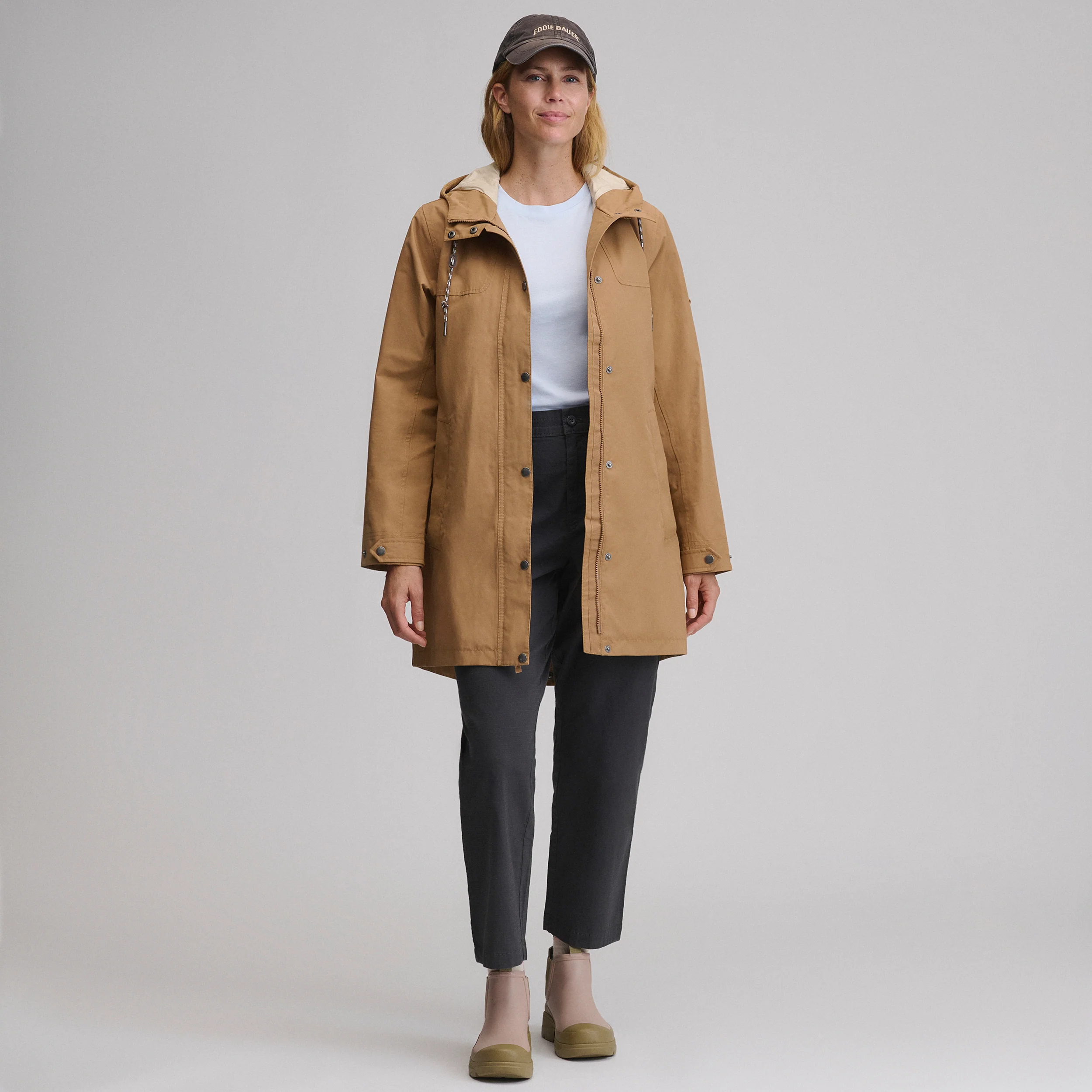 Women's Charly Waterproof Hooded Rain Parka