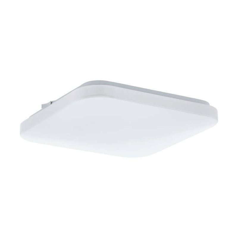 Plafonnier LED Frania blanc 28 x 28 cm 10 W blanc EGLO