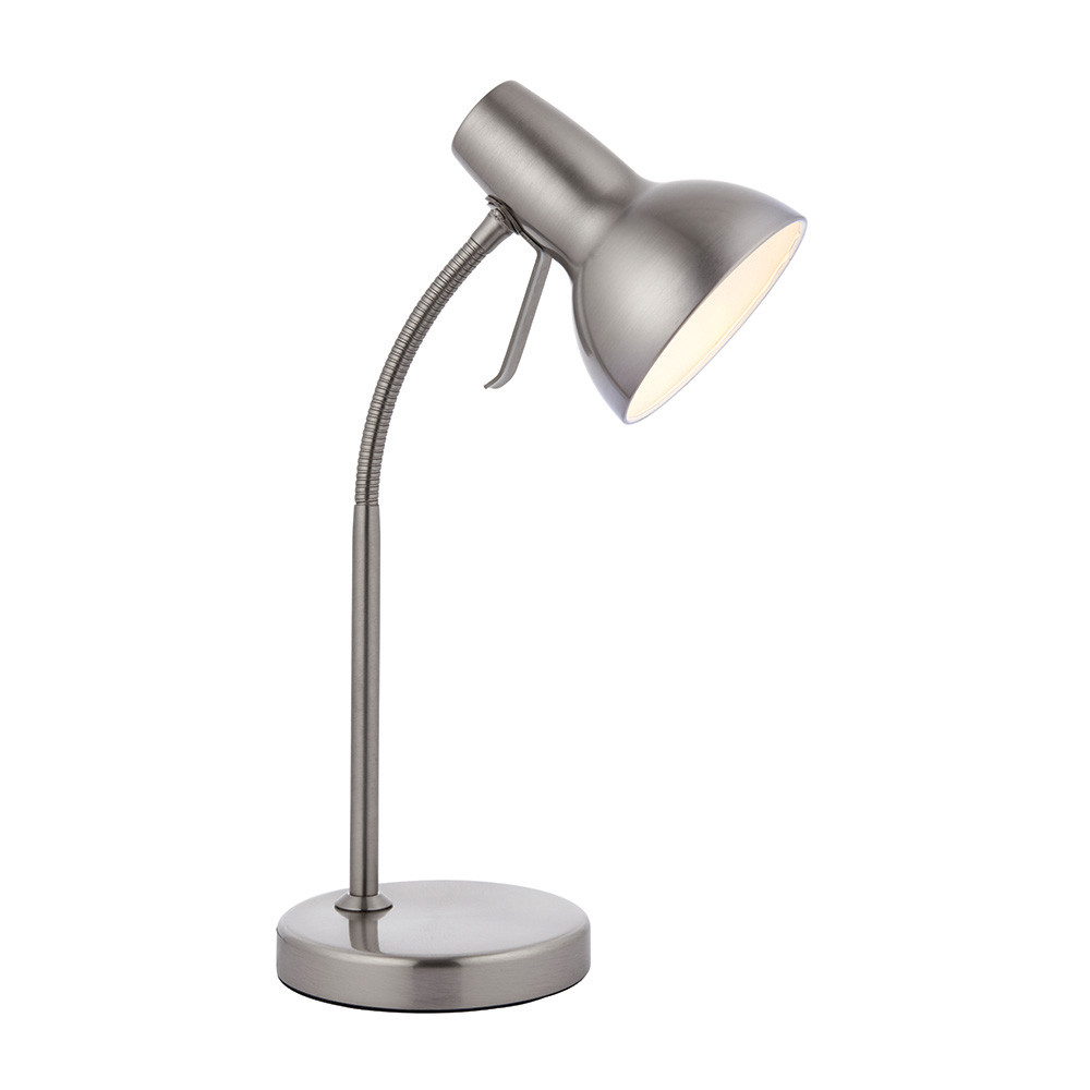 Lampka biurkowa AMALFI satynowy niklowy 1xGU10x10W IP20 Endon