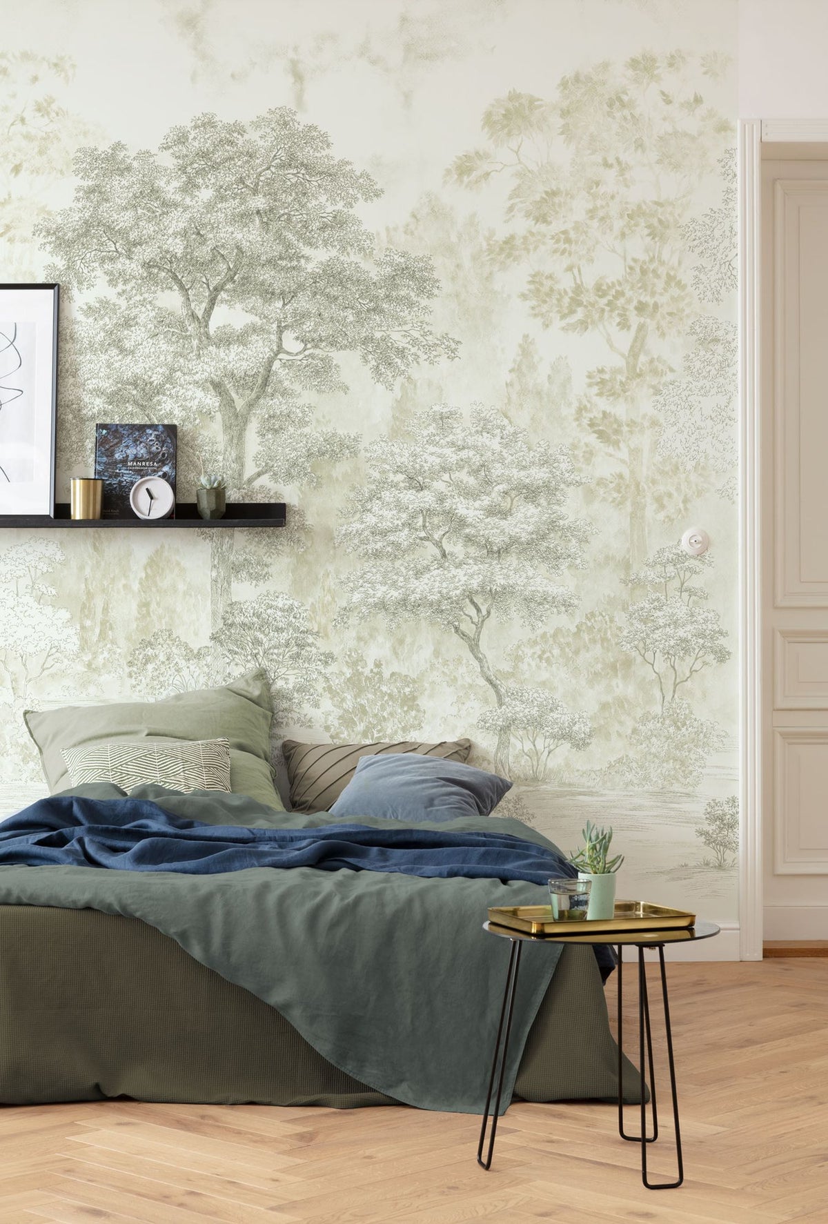 Komar fotobehang bomen beige - 200 x 250 cm - 611188