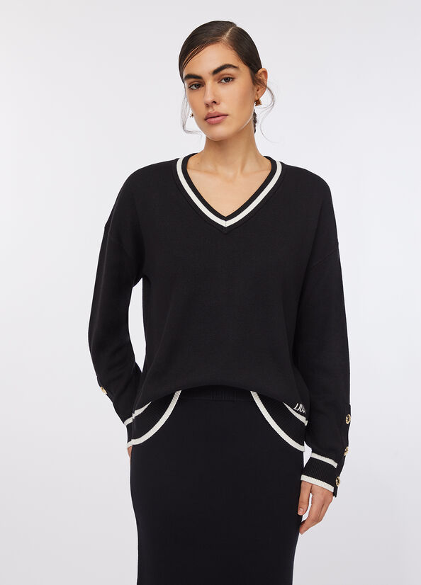 Maglia in misto seta