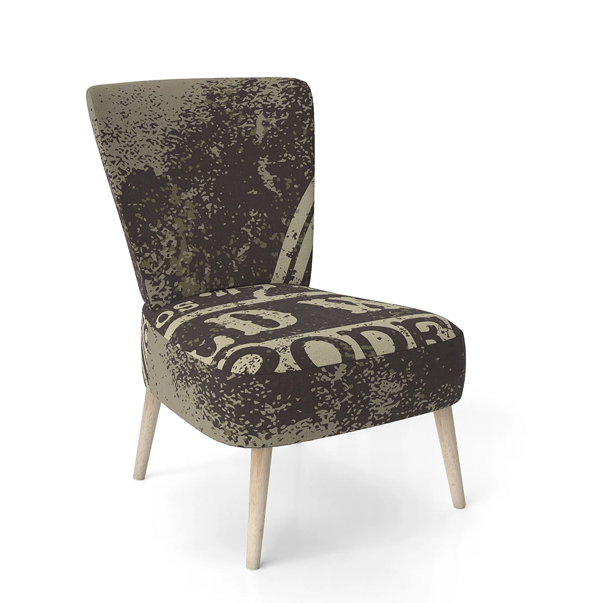 Designart Wild West Rodeo Upholstered Farmhouse Contemporary Accent Chair - Arm Chair
