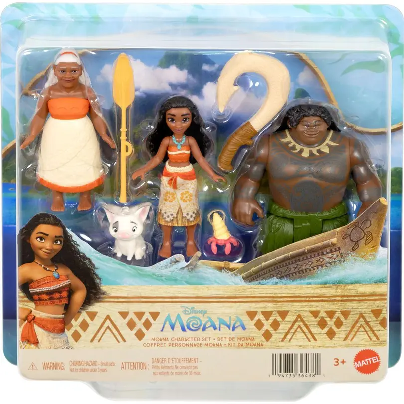 Spielset 7-teilig Vaiana