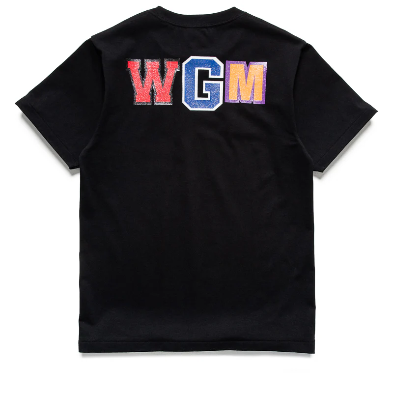 A Bathing Ape Glitter Shark Tee - Black