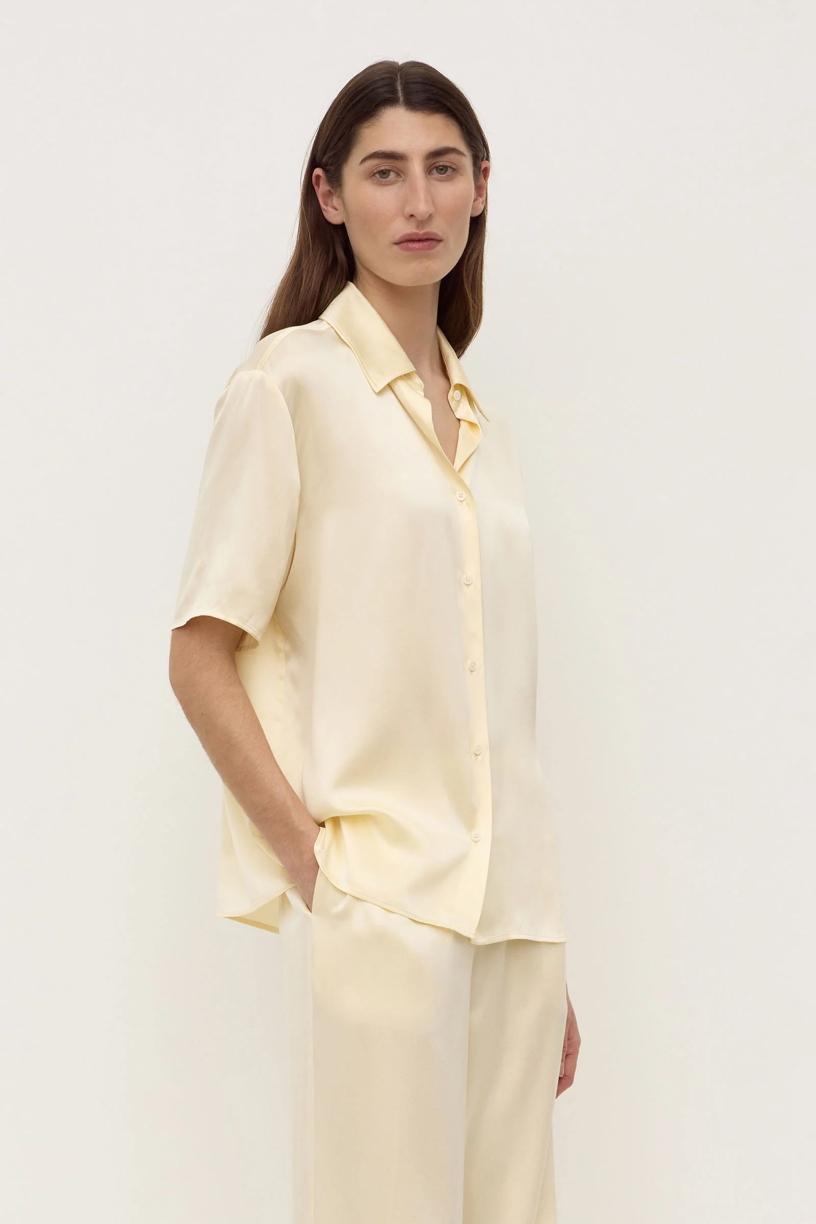 Tate Silk Short Sleeve Shirt