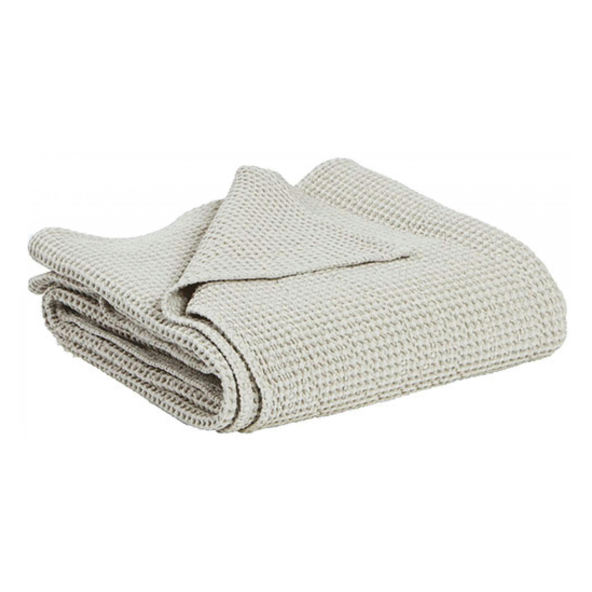 MAIA - Plaid  en coton lin 140 x 200