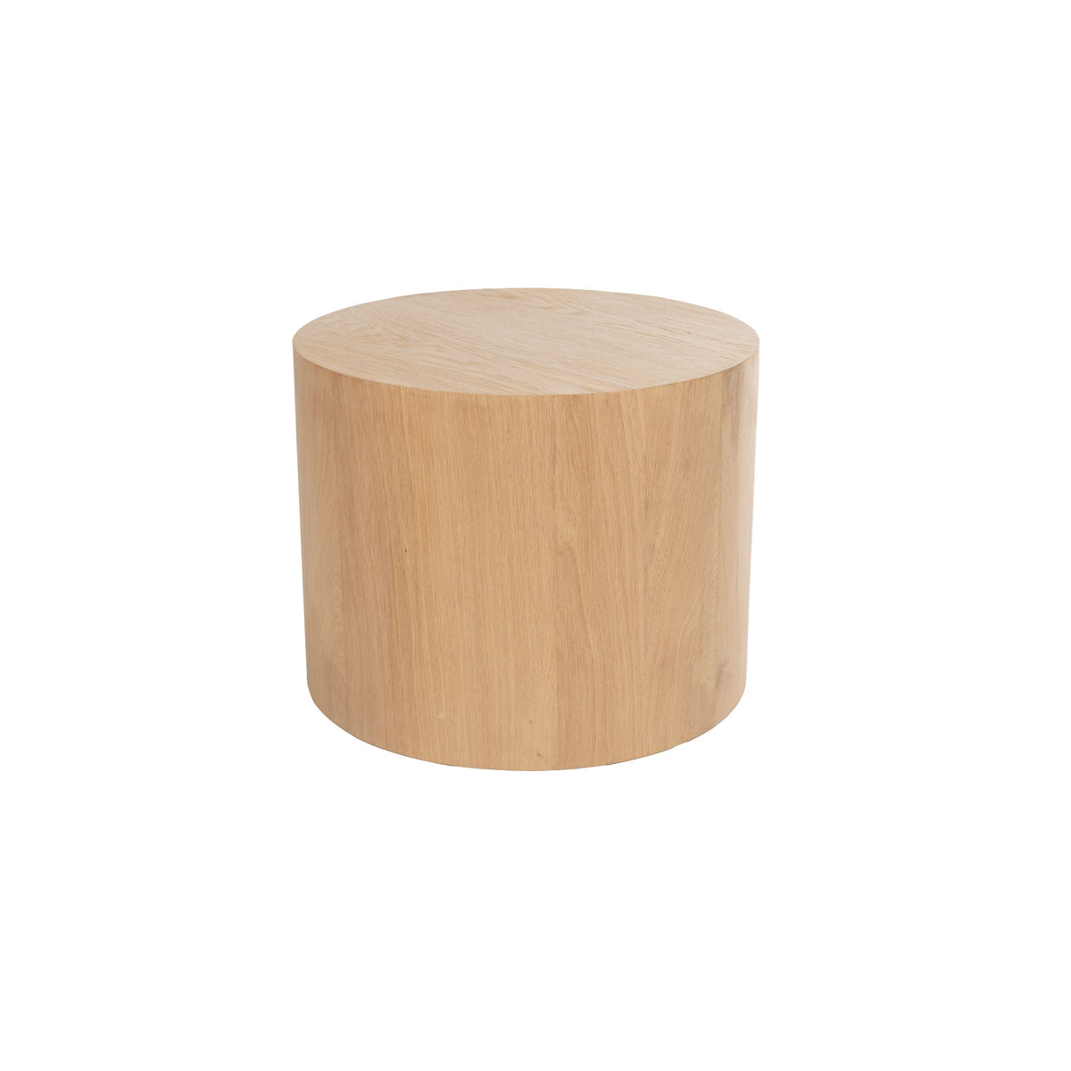 Zuiver Silo Bijzettafel/ Pilaar 45 cm Hout Naturel